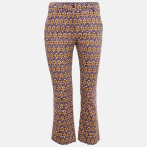 Weekend Max Mara Multicolor Printed Cotton Capri Pants S, Clothing - Luxury Closet catalog