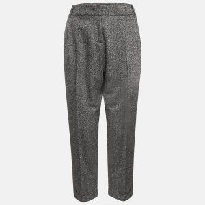Weekend Max Mara Grey Wool Formal Trousers M, Clothing - Luxury Closet catalog