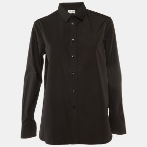 Saint Laurent Paris Black Cotton Button Front Shirt L, Shirts & Tops - Luxury Closet catalog