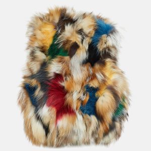 Zadig & Voltaire Deluxe Multicolor Dyed Fox Fur Fee Vest M, Coats & Jackets - Luxury Closet catalog