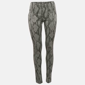 Zadig & Voltaire Grey Pharell Python Print Cotton Skinny Pants M, Clothing - Luxury Closet catalog