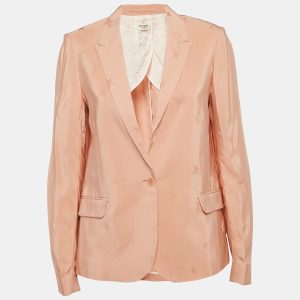 Zadig & Voltaire Pink Star Jacquard Single Breasted Victor Deluxe Blazer S, Coats & Jackets - Luxury Closet catalog