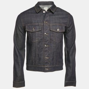 Zadig & Voltaire Blue Denim Button Front Base Brut Jacket XS, Coats & Jackets - Luxury Closet catalog