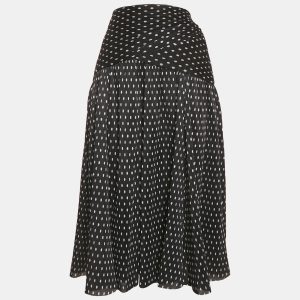 Zimmermann Black Polka Dots Synthetic Pleated Midi Skirt M, Skirts - Luxury Closet catalog