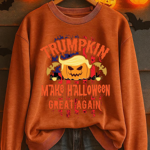 Casual Crew Neck Text Letters Sweatshirt Printing, Hoodies & Sweatshirts, color:Orange|size:XXL, catalog Noracora shop