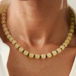 Daily Plain Chain Necklaces, Necklaces, color:Yellow|size:One-size, Stylewe