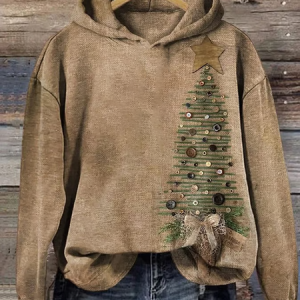 Casual Hoodie Christmas Hoodie Printing, Hoodies & Sweatshirts, color:Khaki|size:5XL, catalog Noracora shop
