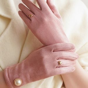 Plain Urban Gloves, Gloves, color:Pink|size:One-size, Stylewe