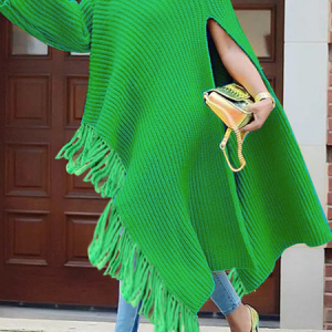 High Elasticity Turtleneck Urban Long Sleeve Long Sweater, Pullovers, color:Green|size:XXL, Stylewe