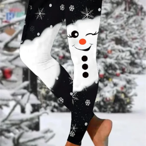 Women 3D Printing Vintage All Season Long Leggings, Leggings, color:Black|size:XXL, catalog Noracora shop