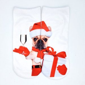Christmas 3D Cat Pattern High Stretch Cotton Socks Festive Party Decorations, Socks & Tights, color:Color30|size:One-size, catalog Noracora shop