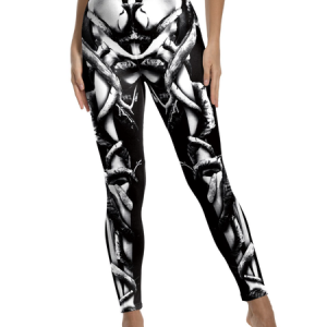 Women Halloween Casual All Season Long Leggings, Pants, color:Color2|size:XXL, catalog Noracora shop