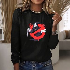 Vintage Animal Crew Neck Long Sleeve T-shirt, T-shirts, color:Color2|size:4XL, catalog Noracora shop