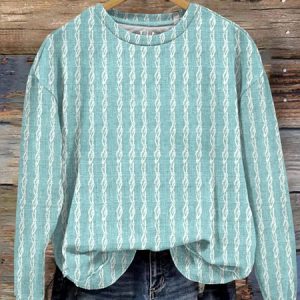 Casual Crew Neck Text Letters Hoodie, Hoodies & Sweatshirts, color:Lake Blue|size:4XL, catalog Noracora shop