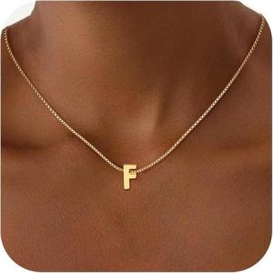 Letter necklace elegant temperament versatile collarbone chain, Accessories, color:Color6, catalog Noracora shop