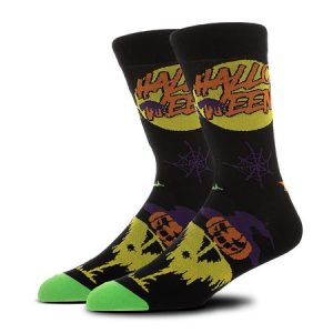 Halloween personalized fashion mid tube cotton socks, Socks & Tights, color:Black|size:One-size, catalog Noracora shop