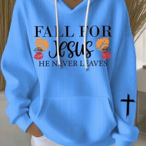 Casual Hooded Jesus Copy Art Print Comfy Loose Hoodie, Hoodies & Sweatshirts, color:Blue|size:5XL, catalog Noracora shop