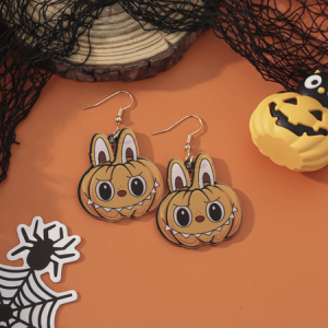 Halloween cute and funny earrings, Sport ACC, color:Orange|size:One-size, catalog Noracora shop