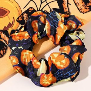 Large intestine hair band Halloween pumpkin skull hair band horror personality holiday hair accessories large intestine hair band, JustFashionNow Women Hair Accessories, color:Color15|size:One-size,