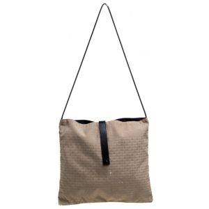 Dior Beige/Black Oblique Canvas and Mesh Shoulder Bag, Shoulder Bags - Luxury Closet catalog