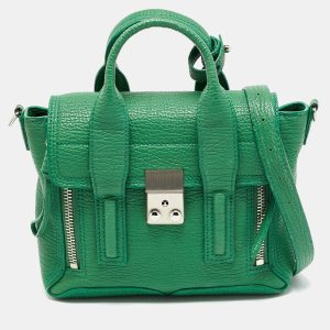 3.1 Phillip Lim Green Leather Mini Pashli Satchel, Satchels - Luxury Closet catalog