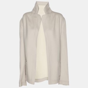 Agnona Light Beige Cashmere Jacket XL, Coats & Jackets - Luxury Closet catalog