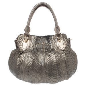 Aigner Metallic Python Hobo, Shoulder Bags - Luxury Closet catalog