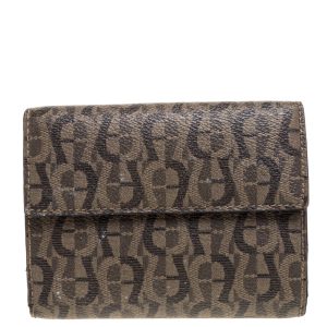 Aigner Brown Signature Coated Canvas French Wallet, Wallets & Money Clips - Luxury Closet catalog