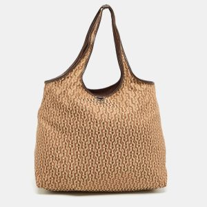 Aigner Brown Signature Canvas Travel Tote, Tote Handbags - Luxury Closet catalog
