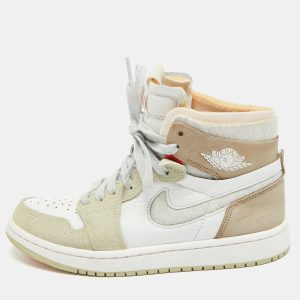 Air Jordans Multicolor Leather Jordan 1 High Zoom Air CMFT Olive Aura Sneakers Size 36, Athletic Shoes & Sneakers - Luxury Closet catalog