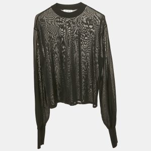 Alaia Black Jersey Long Sleeve Top S, Shirts & Tops - Luxury Closet catalog