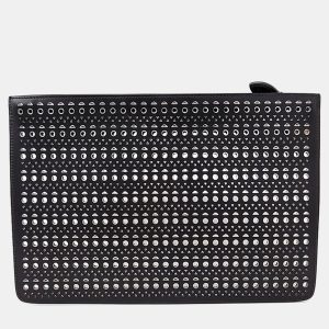 Alaia Black Leather Clutch, Clutches & Special Occasion Bags - Luxury Closet catalog