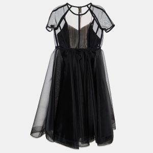Alex Perry Black Mesh Briony Gown L, Dresses - Luxury Closet catalog