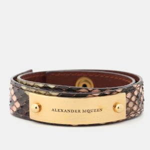 Alexander McQueen Multicolor Python Bracelet, Jewelry - Luxury Closet catalog