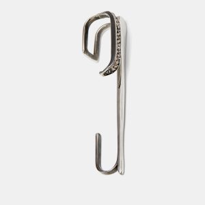 Alexander McQueen Crystals Silver Tone Brooch, Jewelry - Luxury Closet catalog