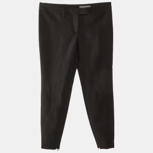 Alexander McQueen Black Wool Slim Fit Trousers S, Clothing - Luxury Closet catalog