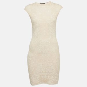 Alexander McQueen Pink Jacquard Knit Mini Bodycon Dress XS, Dresses - Luxury Closet catalog