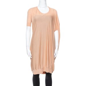 Alexander McQueen Beige Draped Knit Asymmetric Top S, Shirts & Tops - Luxury Closet catalog