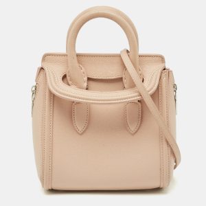 Alexander McQueen Beige Leather Mini Heroine Satchel, Satchels - Luxury Closet catalog