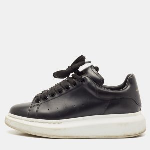 Alexander McQueen Black Leather Oversized Sneakers Size 37, Athletic Shoes & Sneakers - Luxury Closet catalog