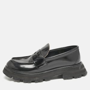 Alexander McQueen Black Leather Wander Loafers Size 40, Loafers & Slip-Ons - Luxury Closet catalog
