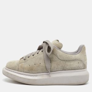 Alexander McQueen Grey suede Oversized Sneakers Size 38.5, Athletic Shoes & Sneakers - Luxury Closet catalog