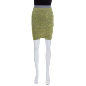 T by Alexander Wang Yellow and Grey Melange Knit Tube Skirt XS, Shirts & Tops - Luxury Closet catalog