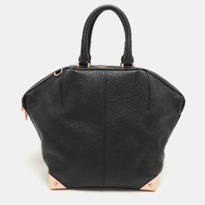 Alexander Wang Black Leather Emile Satchel, Satchels - Luxury Closet catalog