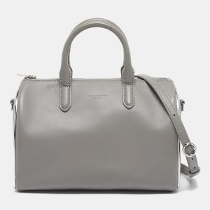 Alexander Wang Grey Leather Small Halo Satchel, Satchels - Luxury Closet catalog