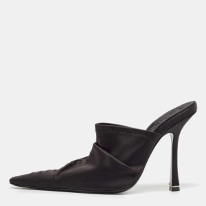 Alexander Wang Black Satin Pointed Toe Mules Size 40, Sandals - Luxury Closet catalog