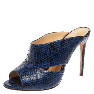 Alexandre Birman Blue Latoya Mules Size 36, Sandals - Luxury Closet catalog