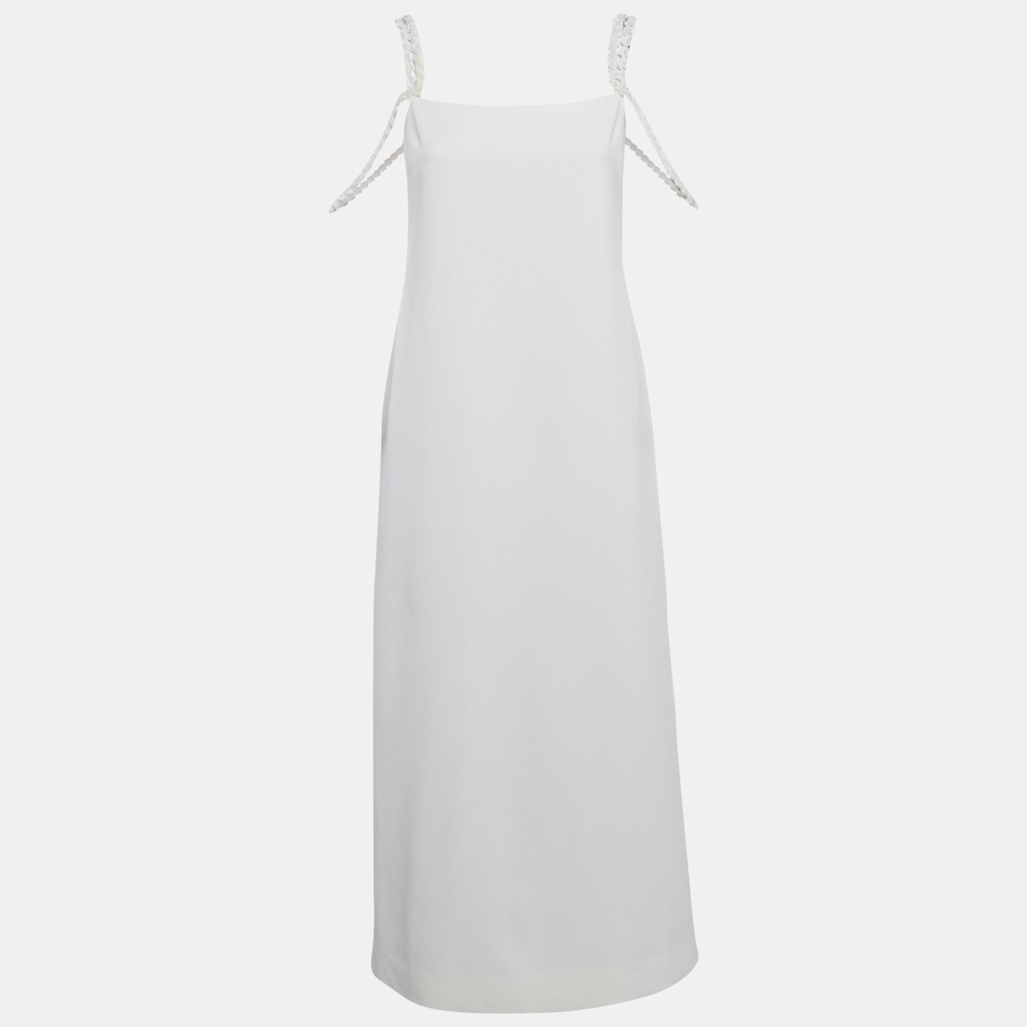 Alexis White Embellished Crepe Sleeveless Shayanne Midi Dress S, Dresses - Luxury Closet catalog