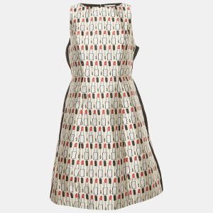 Alice + Olivia Multicolor Jacquard Lindsey Structured Pouf Mini Dress S, Dresses - Luxury Closet catalog