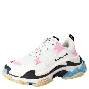 Balenciaga Multicolor Leather and Mesh Triple S Sneakers Size EU 40, Athletic Shoes & Sneakers - Luxury Closet catalog